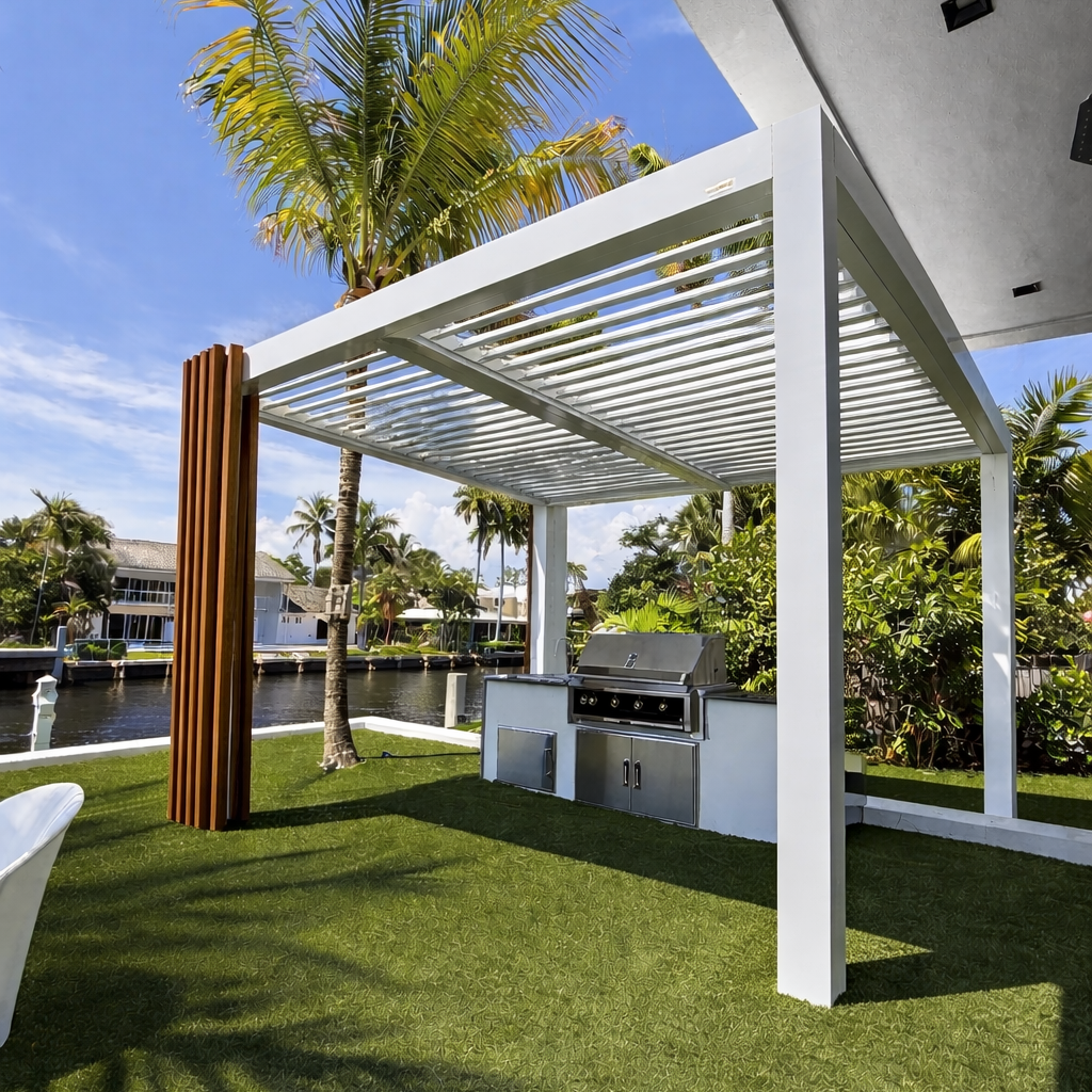 Decorative Aluminum Battens – Column Set